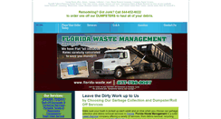 Desktop Screenshot of florida-waste.net